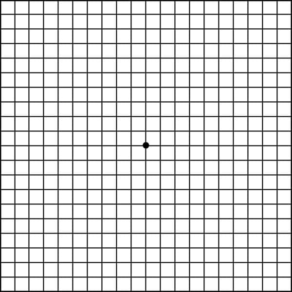 Amsler’s Chart to Test Your Sight