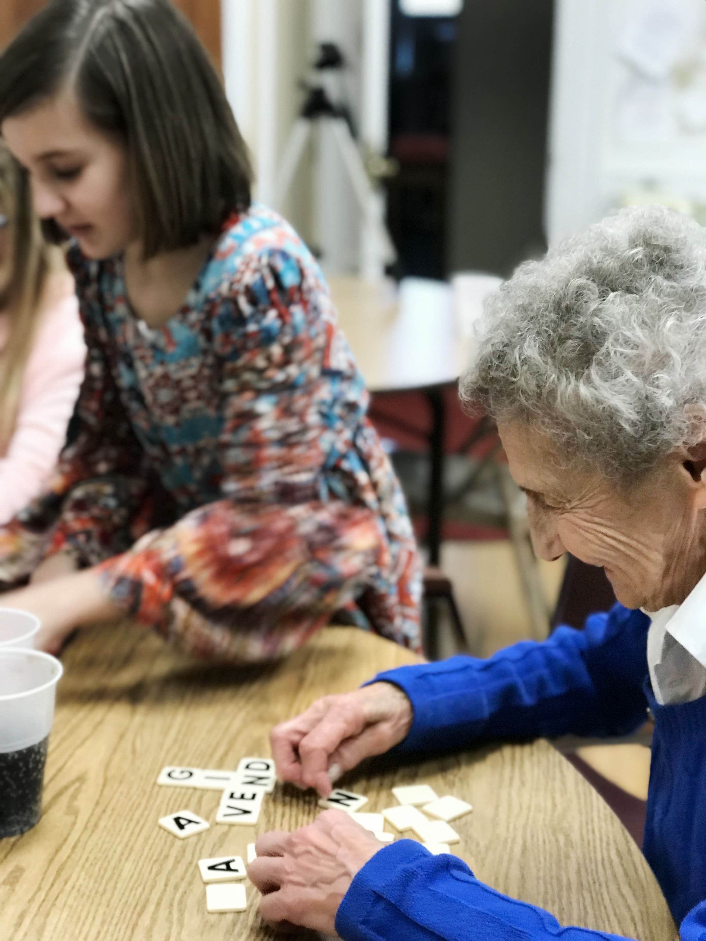 Big Letter Bananagrams Multi-Generational Play