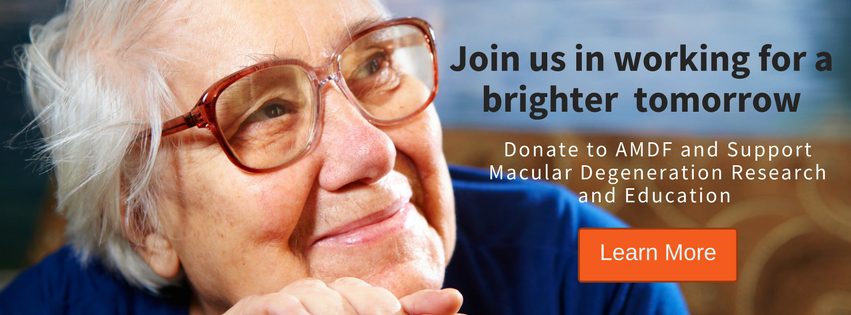 Learn more about how to donate to macular degeneration research and education